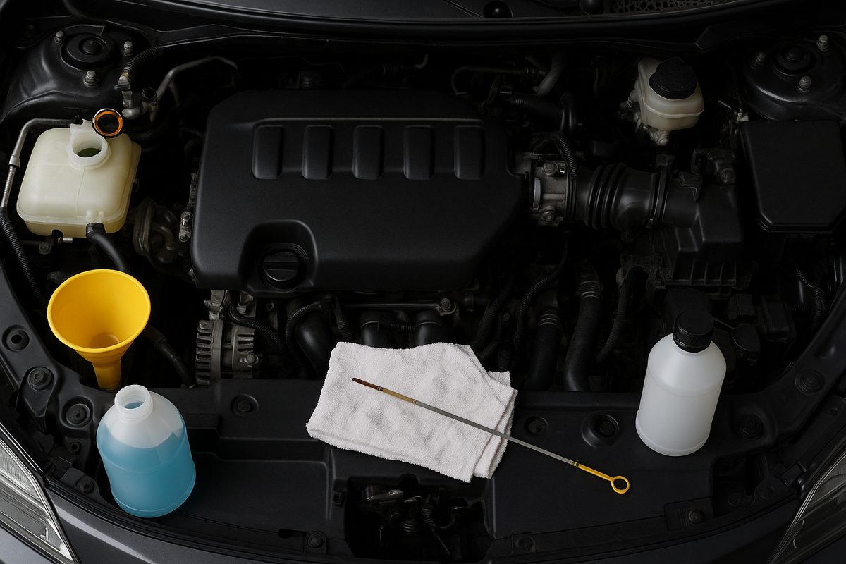 Spring fluid checks after Kamloops winter