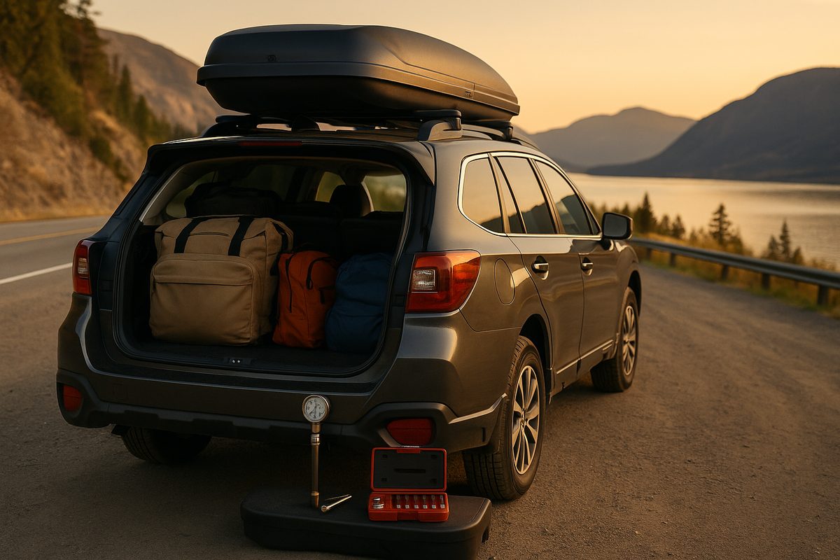 May long weekend pre-trip vehicle check in Kamloops