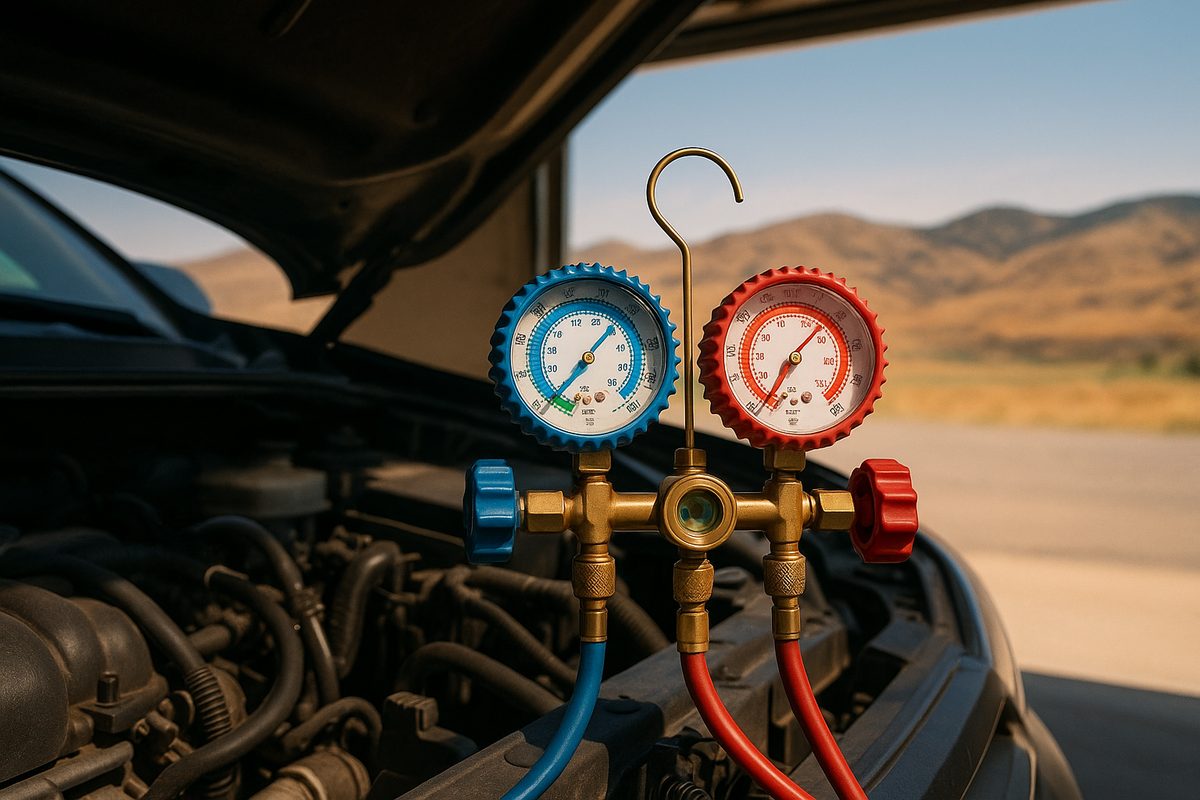 Vehicle AC ready for Kamloops summer heat